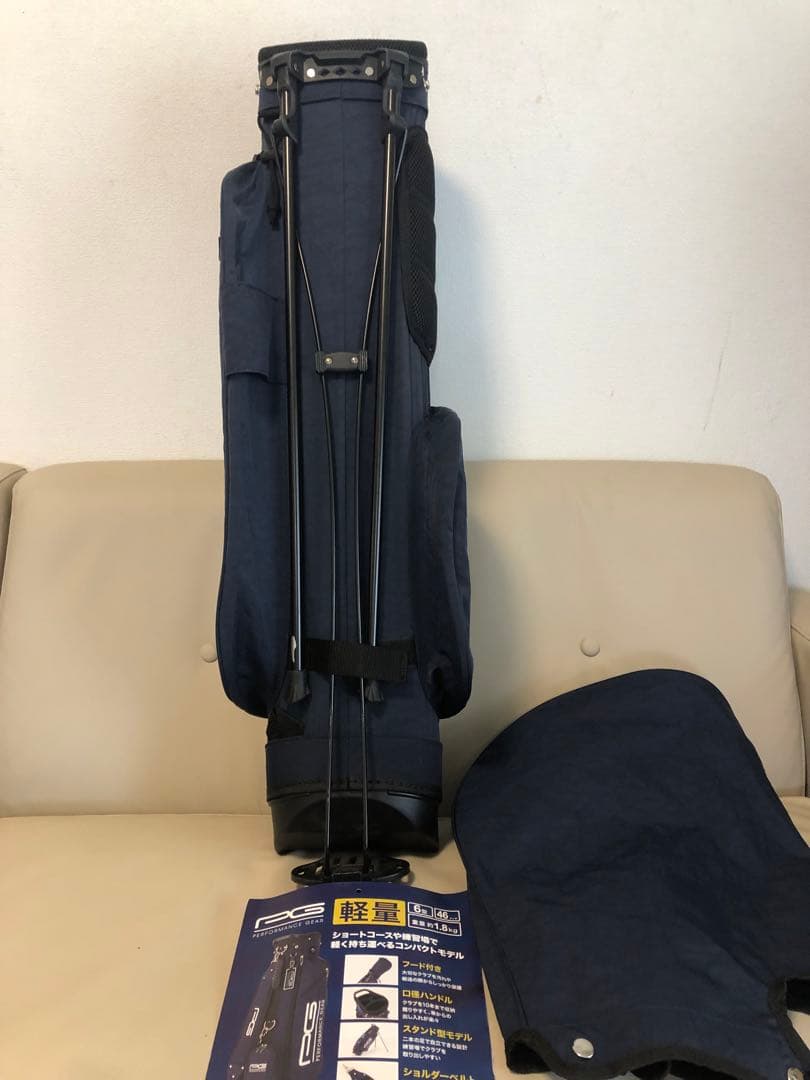 【送料込み】廃盤希少品　パフォーマンスギア　スタンド式キャディバッグ　超軽量