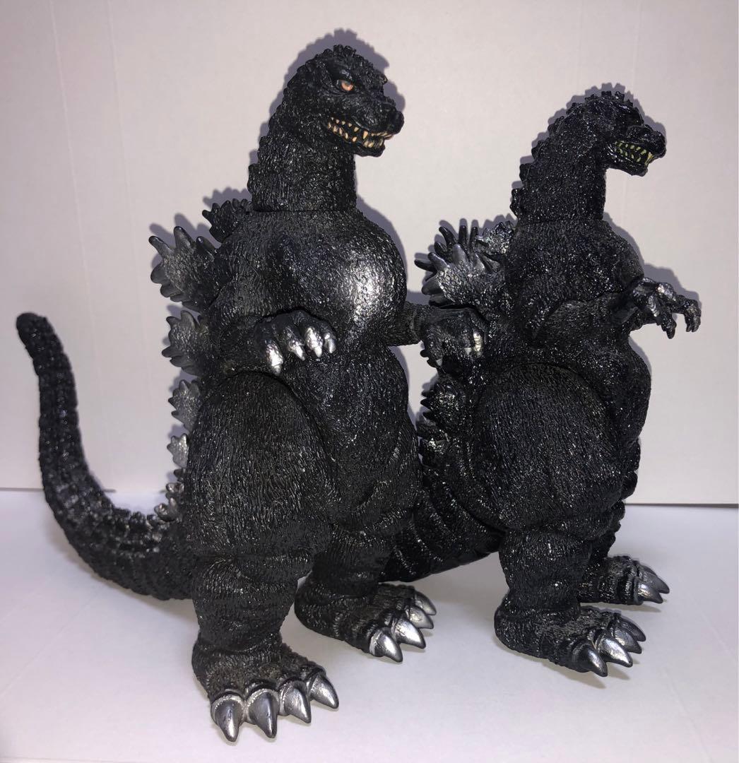 ゴジラ1991★製造国違い2体　日本製　韓国製★ゴジラ対キングギドラ　ギドゴジ