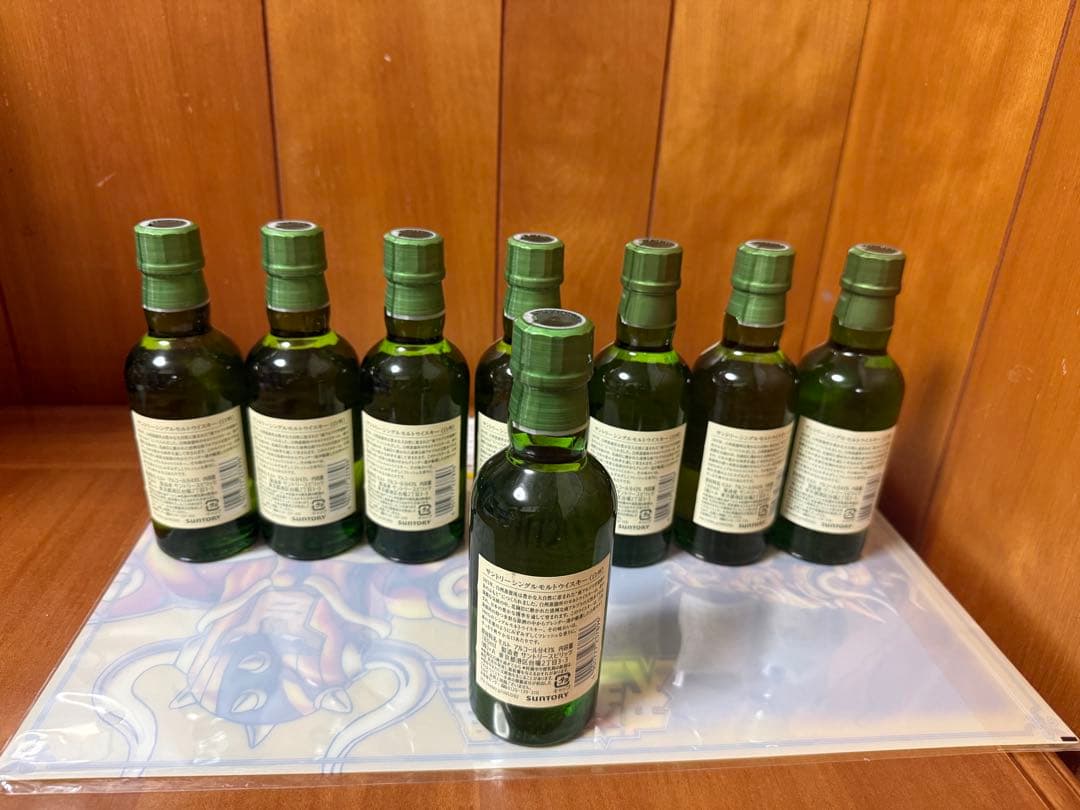 サントリーシングルモルトウイスキー 白州 180ml瓶X8本
