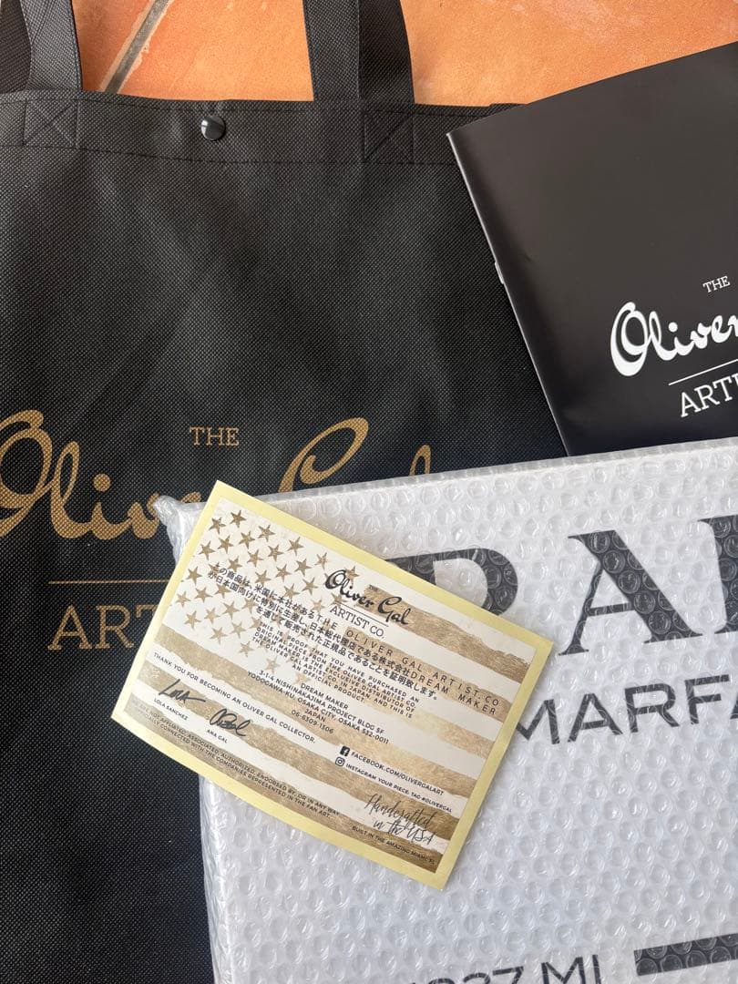 未使用本物【Oliver Gal オリバーガル】PRADA プラダ Marfa
