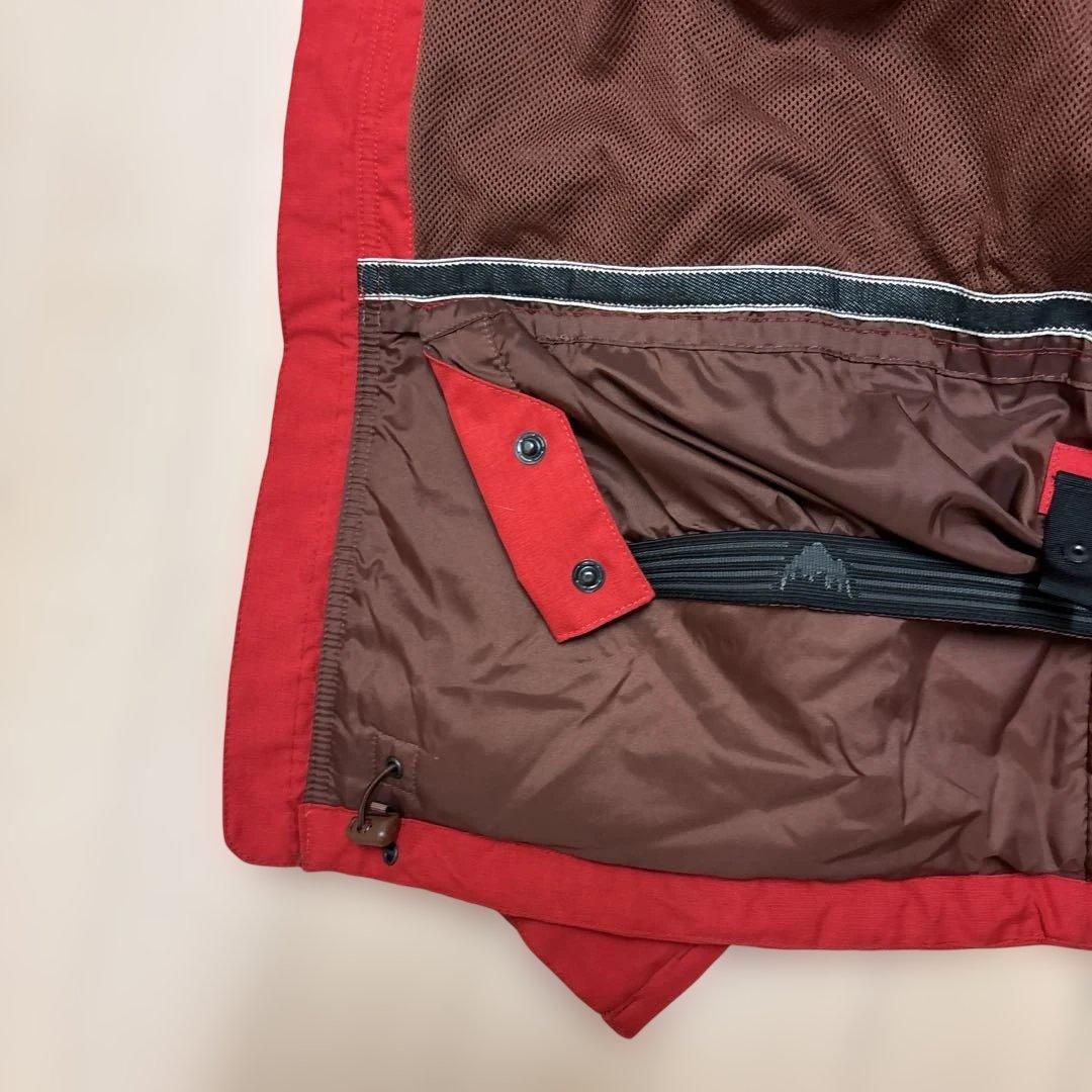 BURTON レッド フード付きジャケット L