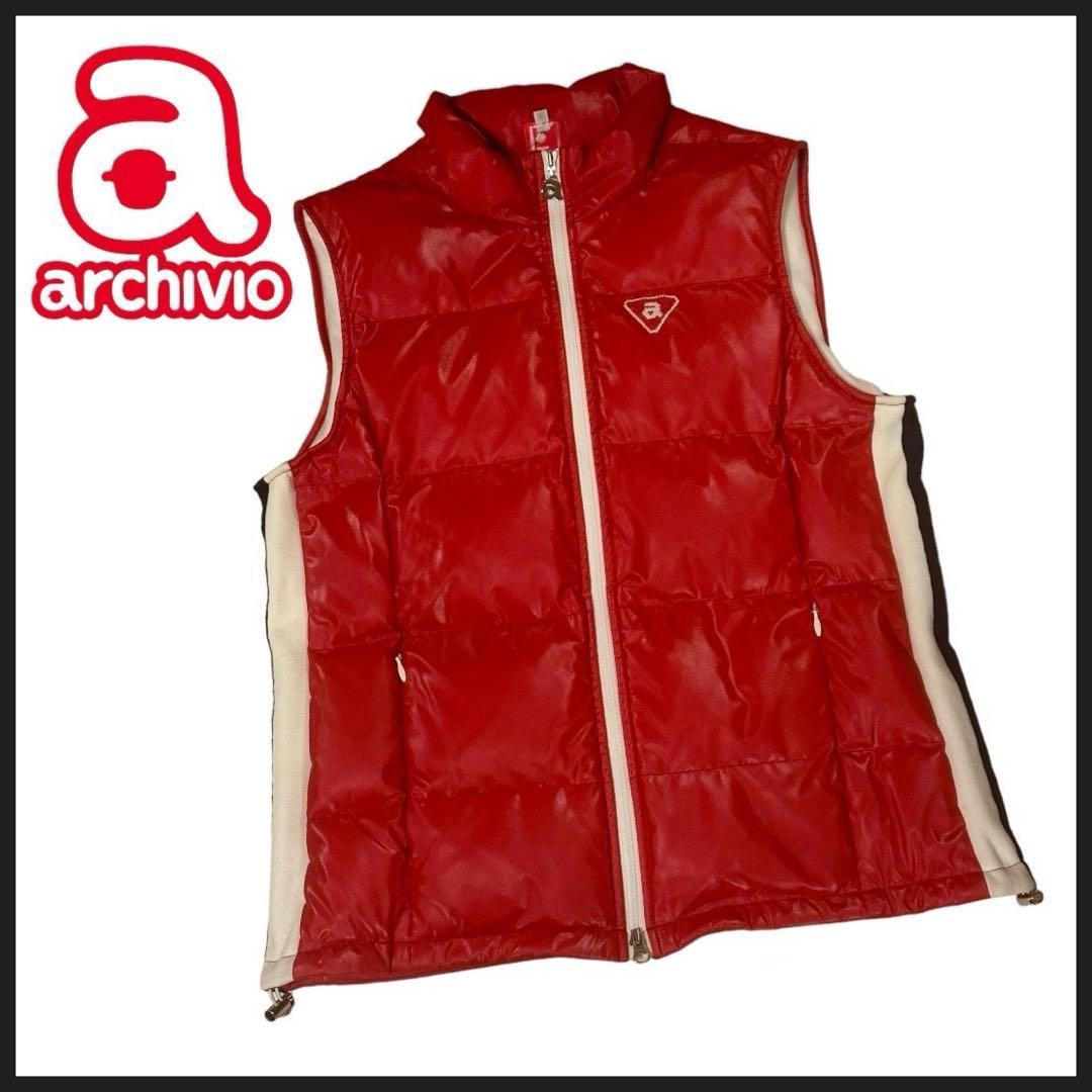 【即日発送】アルチビオarchivio中綿ダウンベストアウター