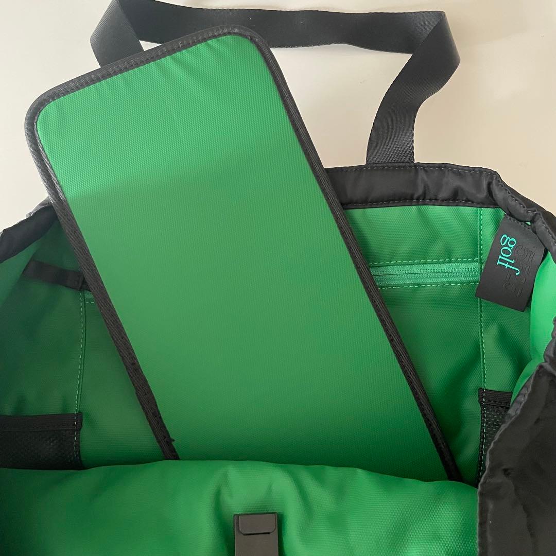 お値下げ【5525golf】ナイロン 大容量 トートバッグ(ゴルフバッグ)