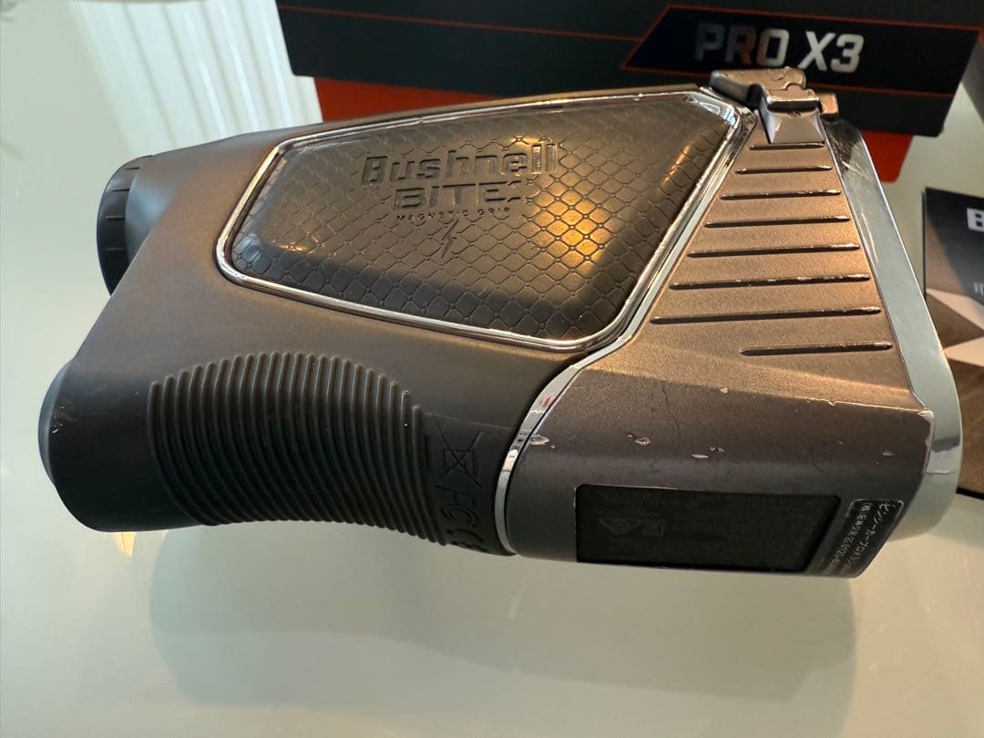 Bushnell PRO X3 ゴルフ用距離計　赤表示が表示されない