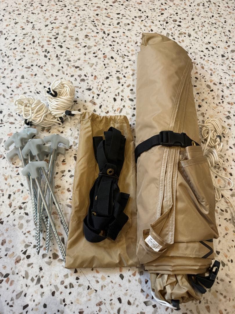 ITSUKA タープ・シェード ベージュ