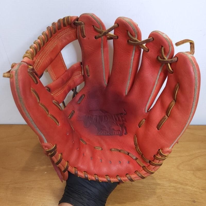 ミズノ サンドメイト 限定モデル 人気レッドラベル 内野用 軟式グローブ