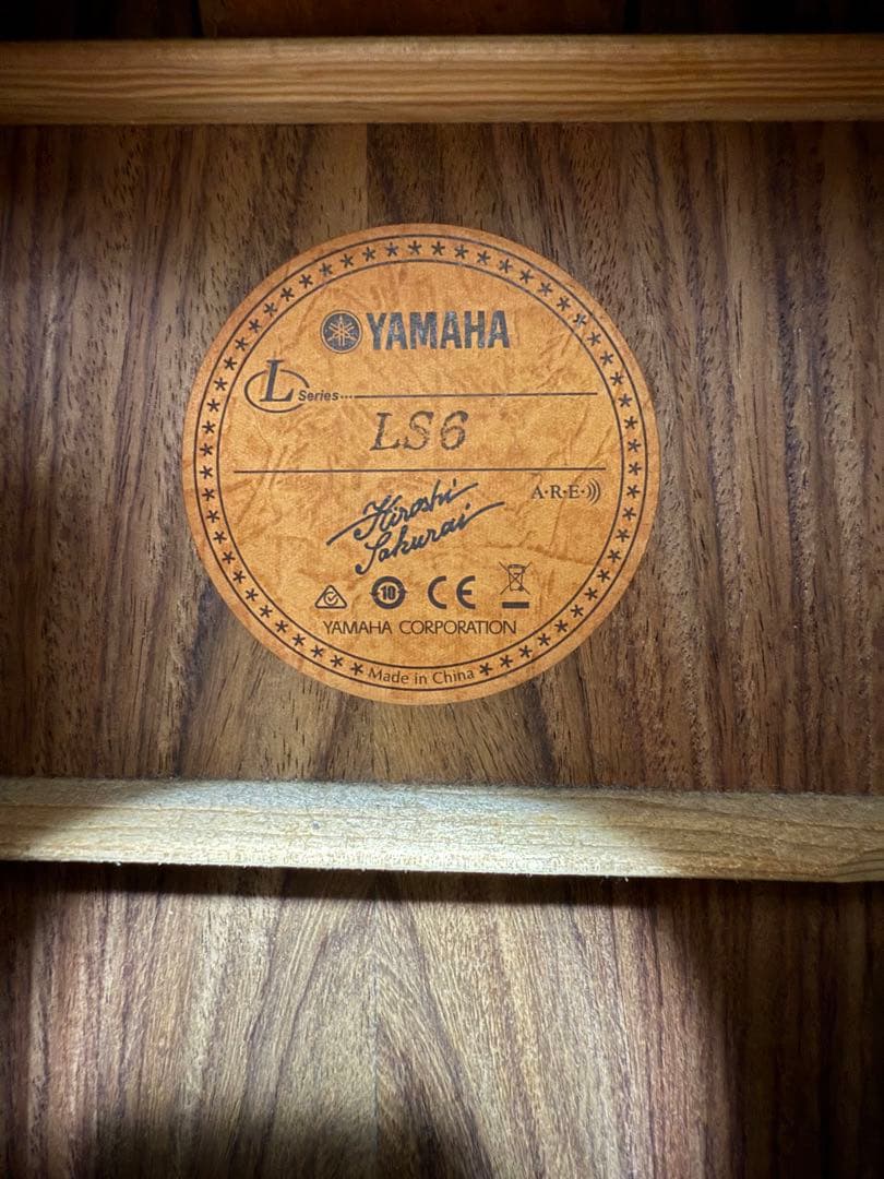 YAMAHA ヤマハ LS6 AREアコースティックギター