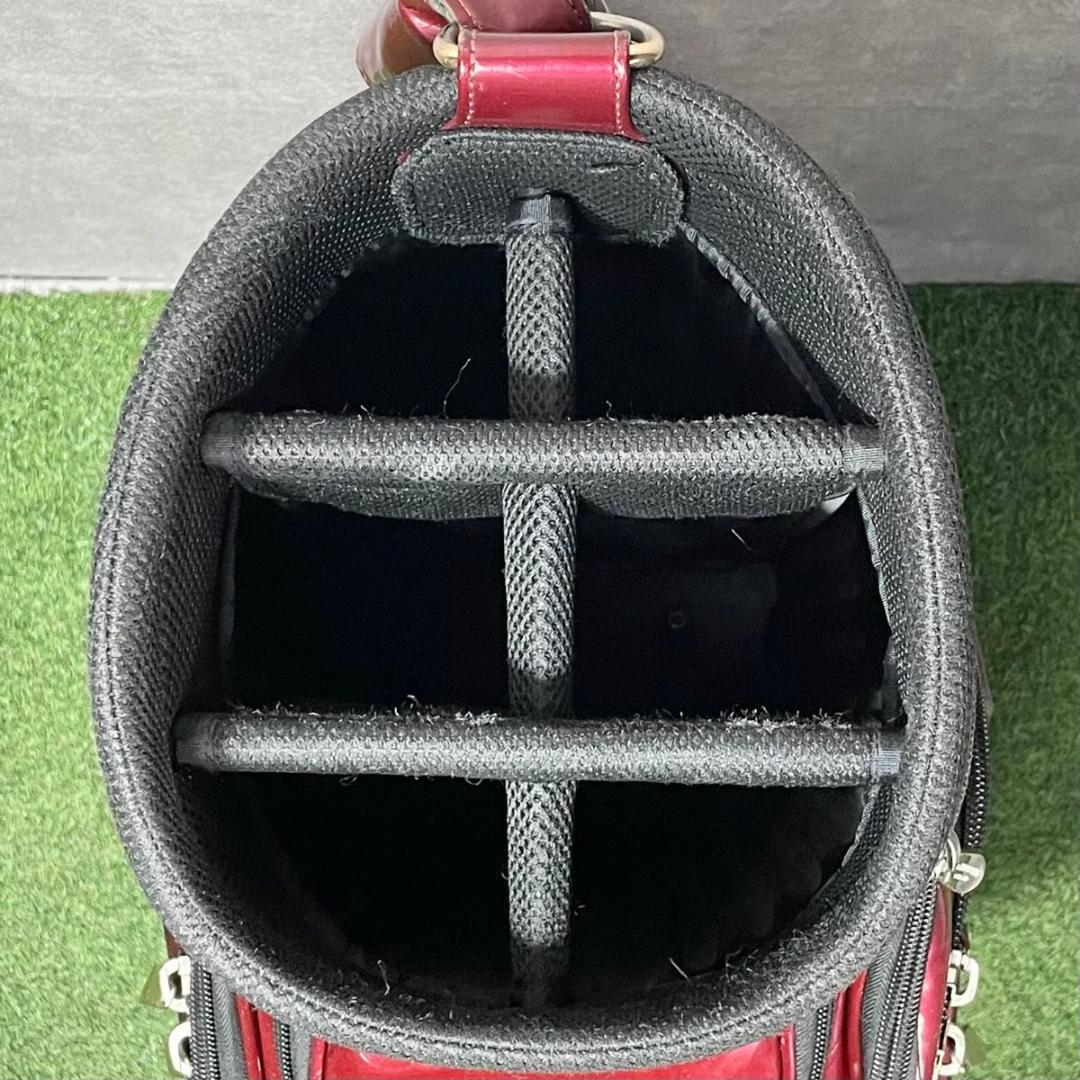 セントアンドリュース St ANDREWS キャディバッグ ゴルフバッグ レッド