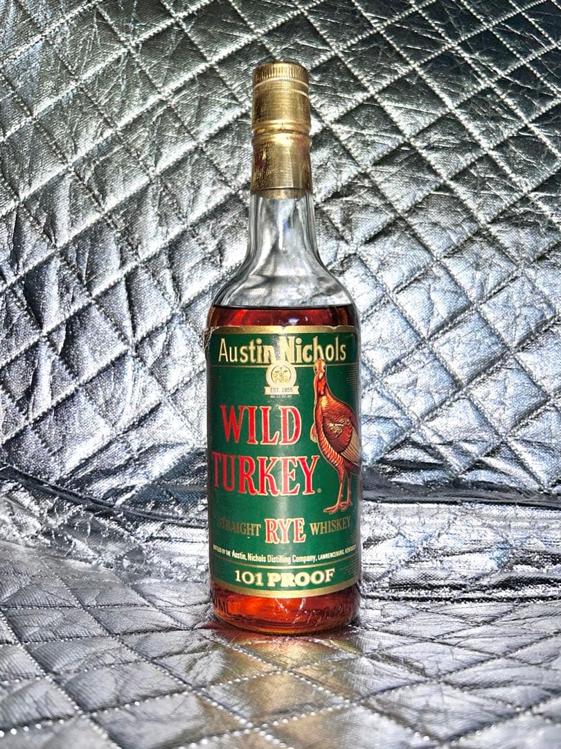 ワイルドターキー グリーンラベル （旧ラベル）750ml おまけ付き