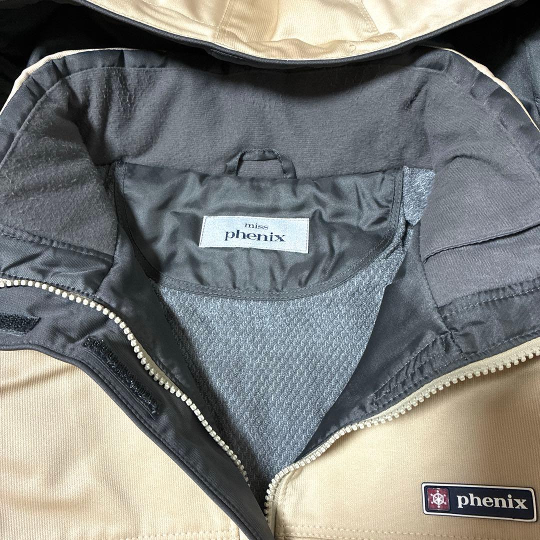 フェニックス　スキー　スノボ　ウエア　上下セット　ベージュ　グレー　L