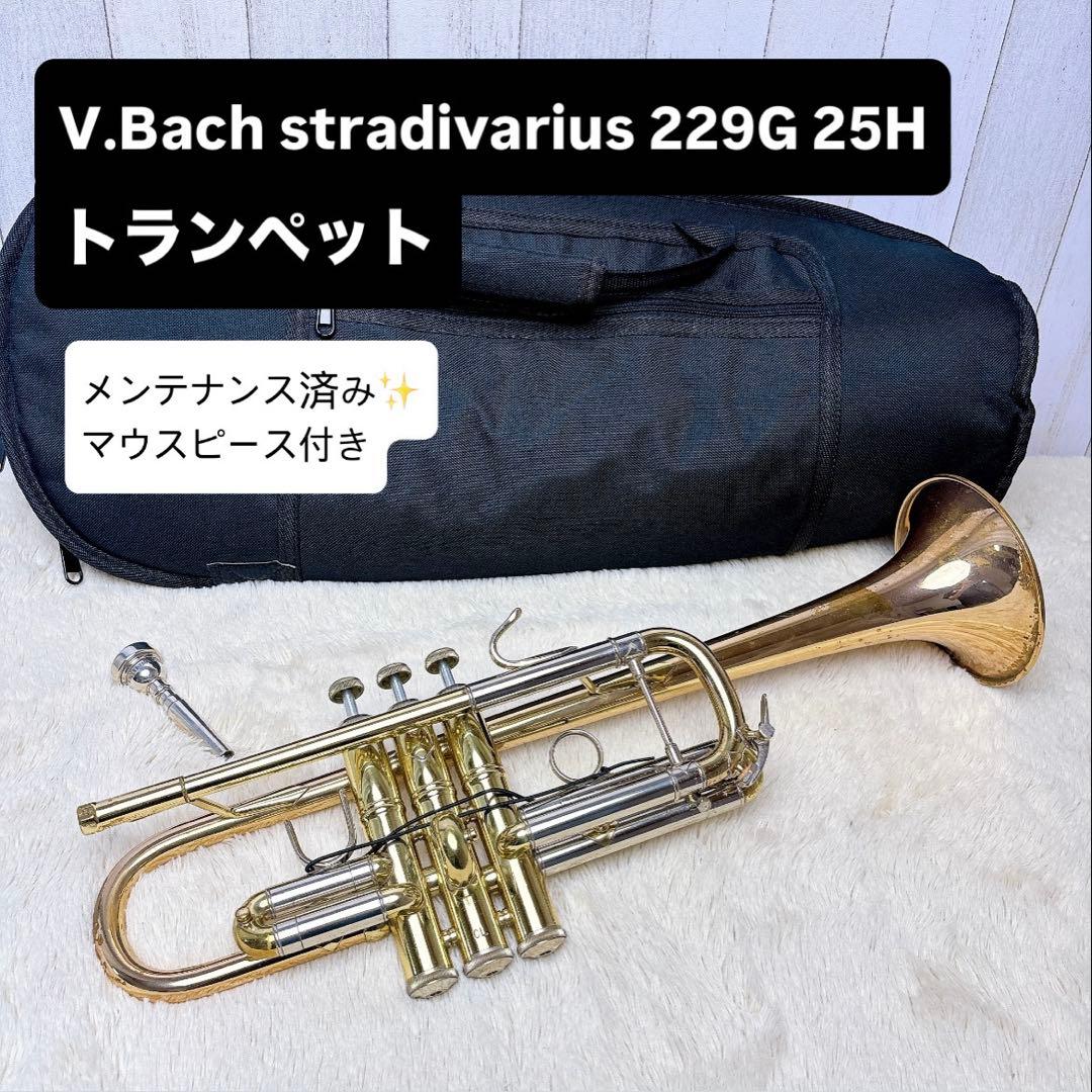 Bach stradivarius 229G 25H トランペット マウスピース