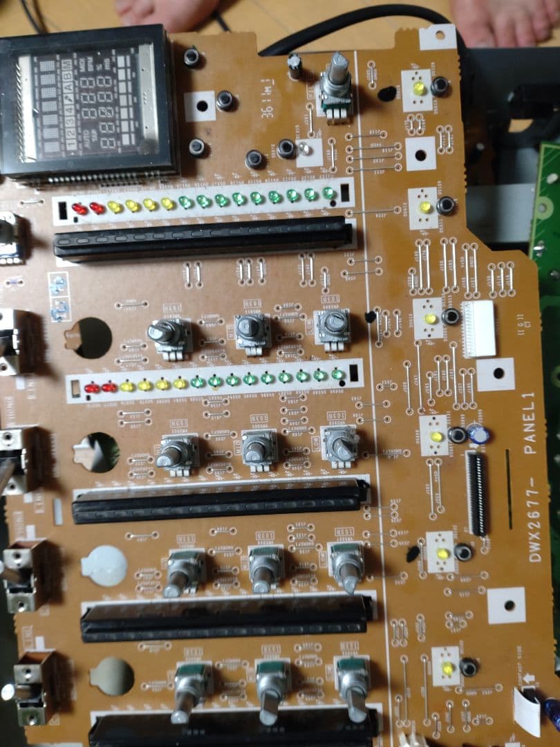 Pioneer DJM-700 動作確認済み CHクロスフェーダー交換　送料込み