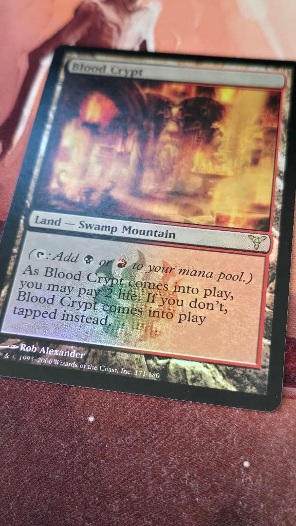 mtg 血の墓所 ディセンション DIS 初版英語版foil