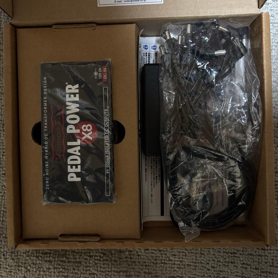 ギター voodoo lab pedal power x8