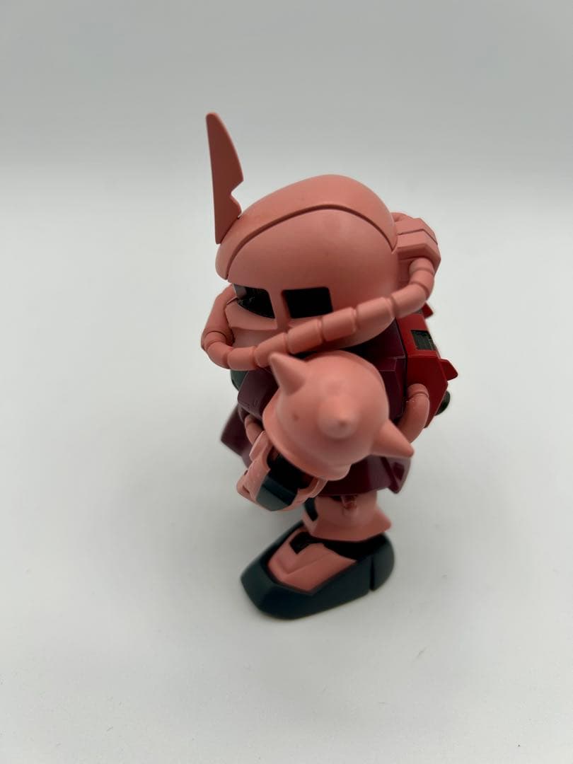 SDガンダム BB戦士ミキシング　シャアザクとザク2体セット　塗装改修品