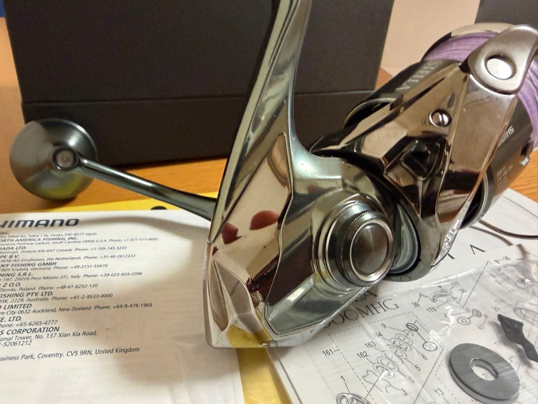 22ステラC5000XGスピニングリール