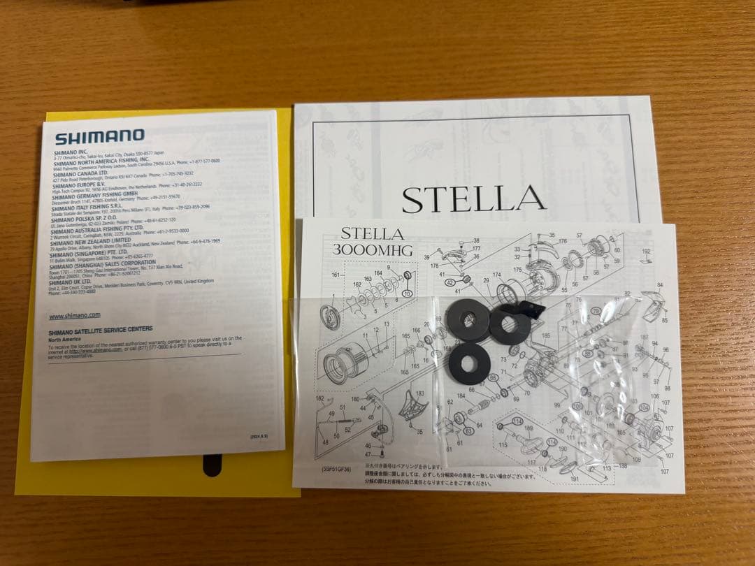 22ステラC5000XGスピニングリール