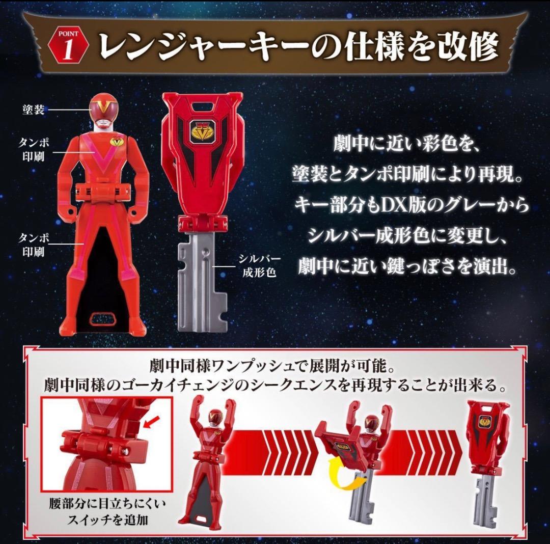 レンジャーキー -MEMORIAL EDITION- 35レッドセット