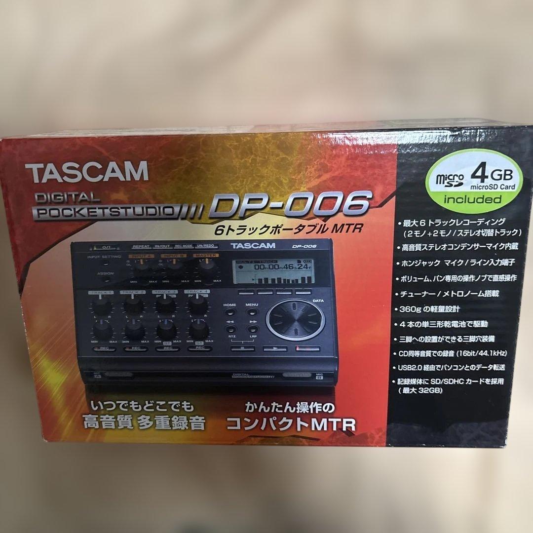 TASCAM DP-006 マルチトラックレコーダー