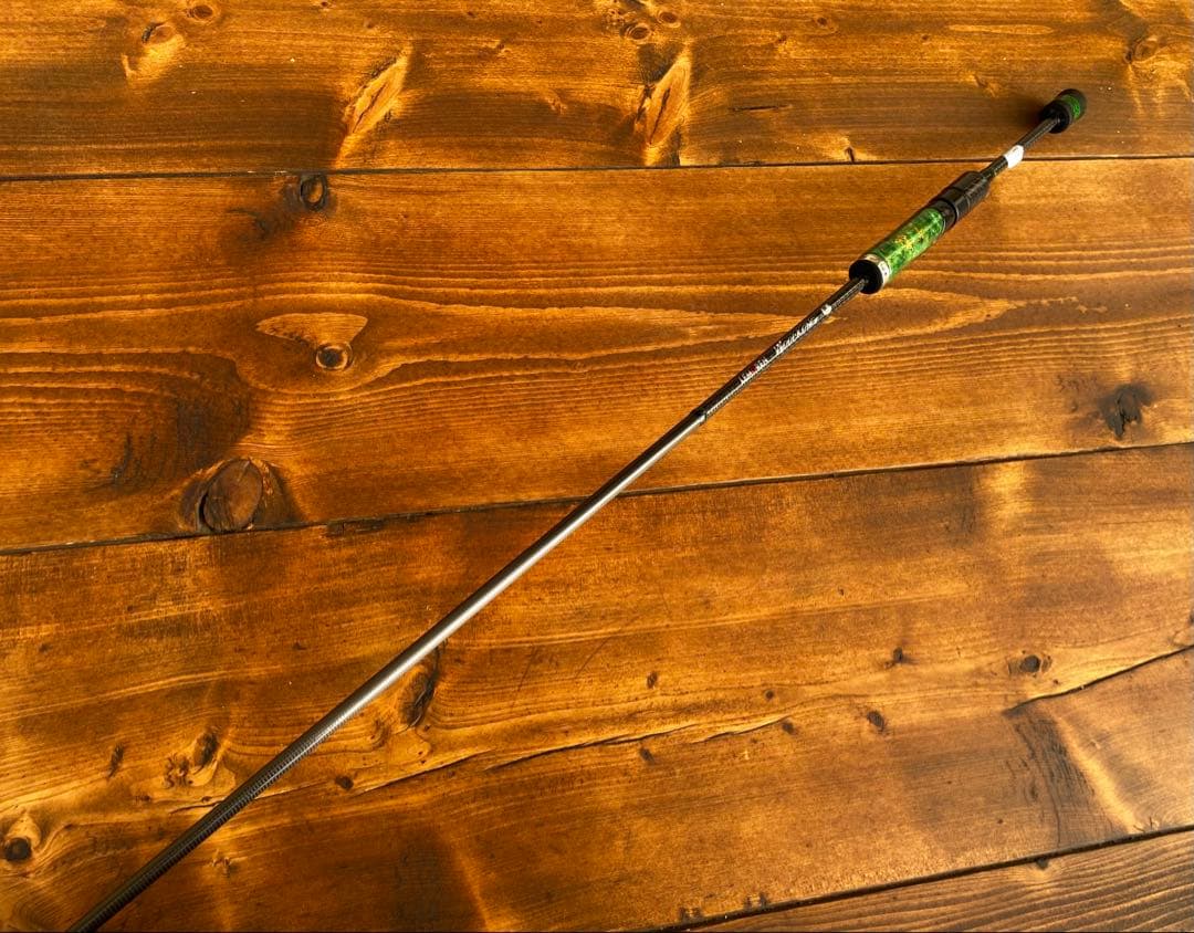 スピニングロッド　S662L バスロッド　バス釣り　トラウト　ウッドグリップ