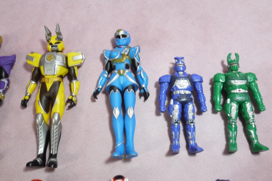 超星神グランセイザー　セイザーX ジャスティライザー　ソフビ　15体セット