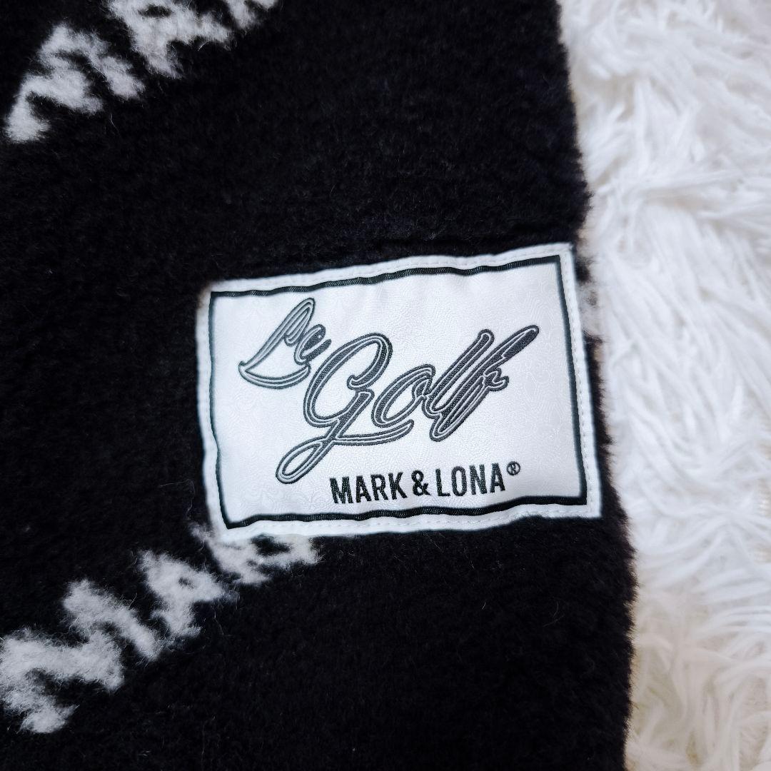 【極美品】23AW MARK&LONA マークアンドロナ ボアブルゾン 46 黒