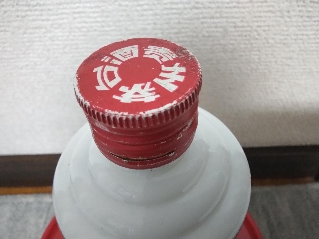 茅台酒 375ml 53% 重量635g程　90年代？ 天女ラベル 訳あり