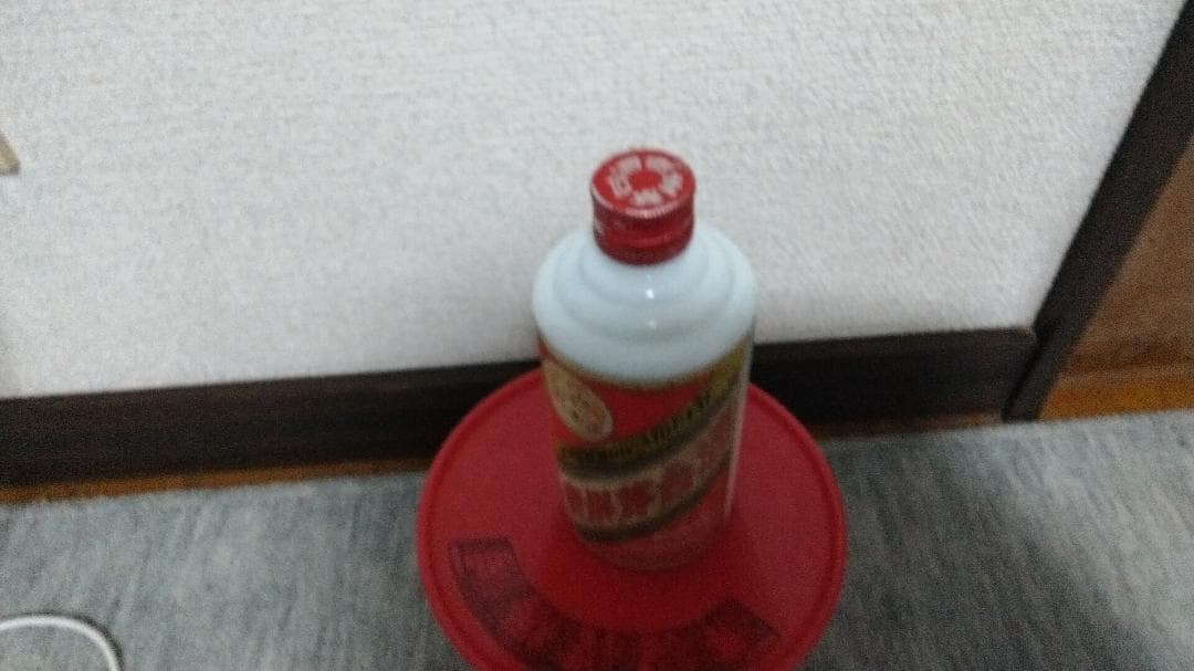 茅台酒 375ml 53% 重量635g程　90年代？ 天女ラベル 訳あり