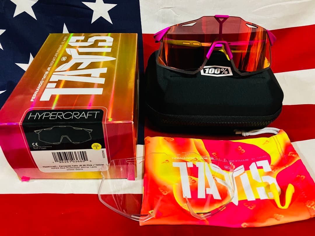 新品 100% Hypercraft 大人用 サングラス タティスモデル 限定