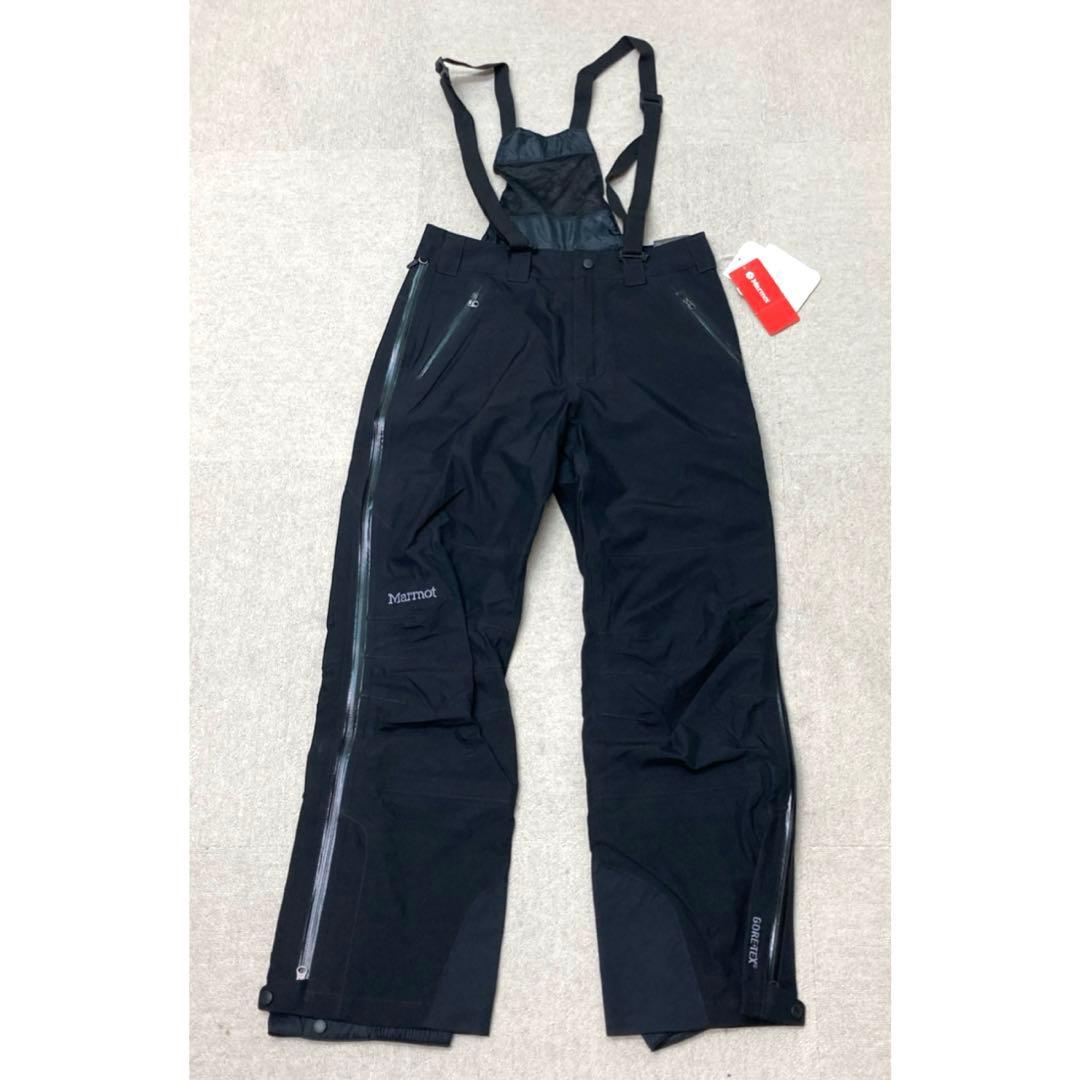 新品　Marmot スキーウェア　Mサイズ　パンツ　ブラック　メンズ