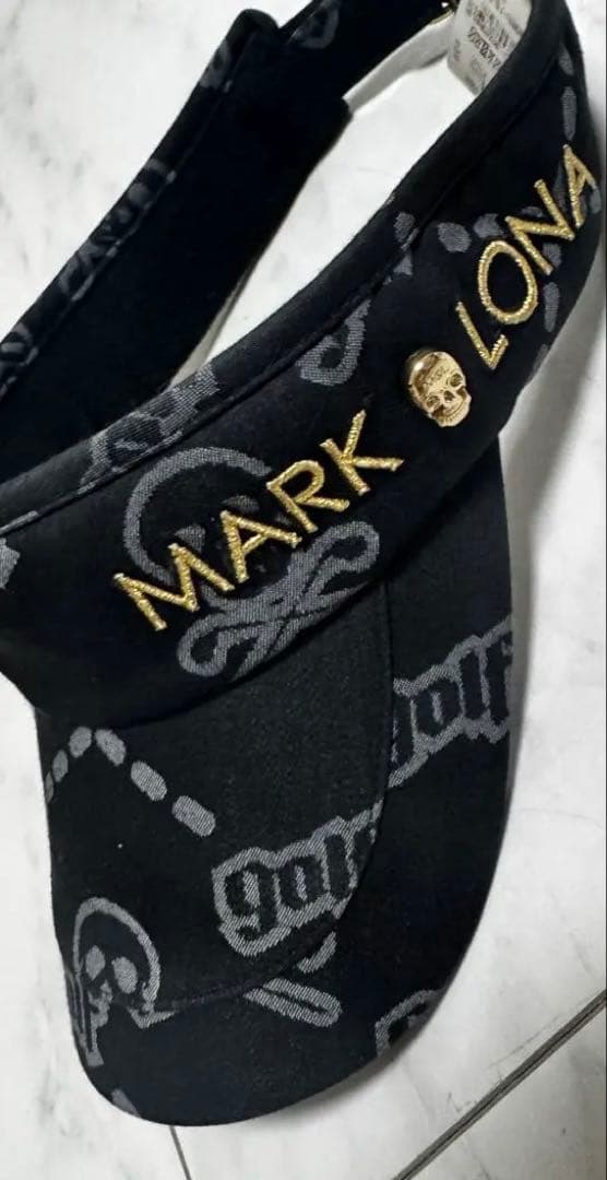 大幅値下げ　MARK & LONA スカルプリント バイザー
