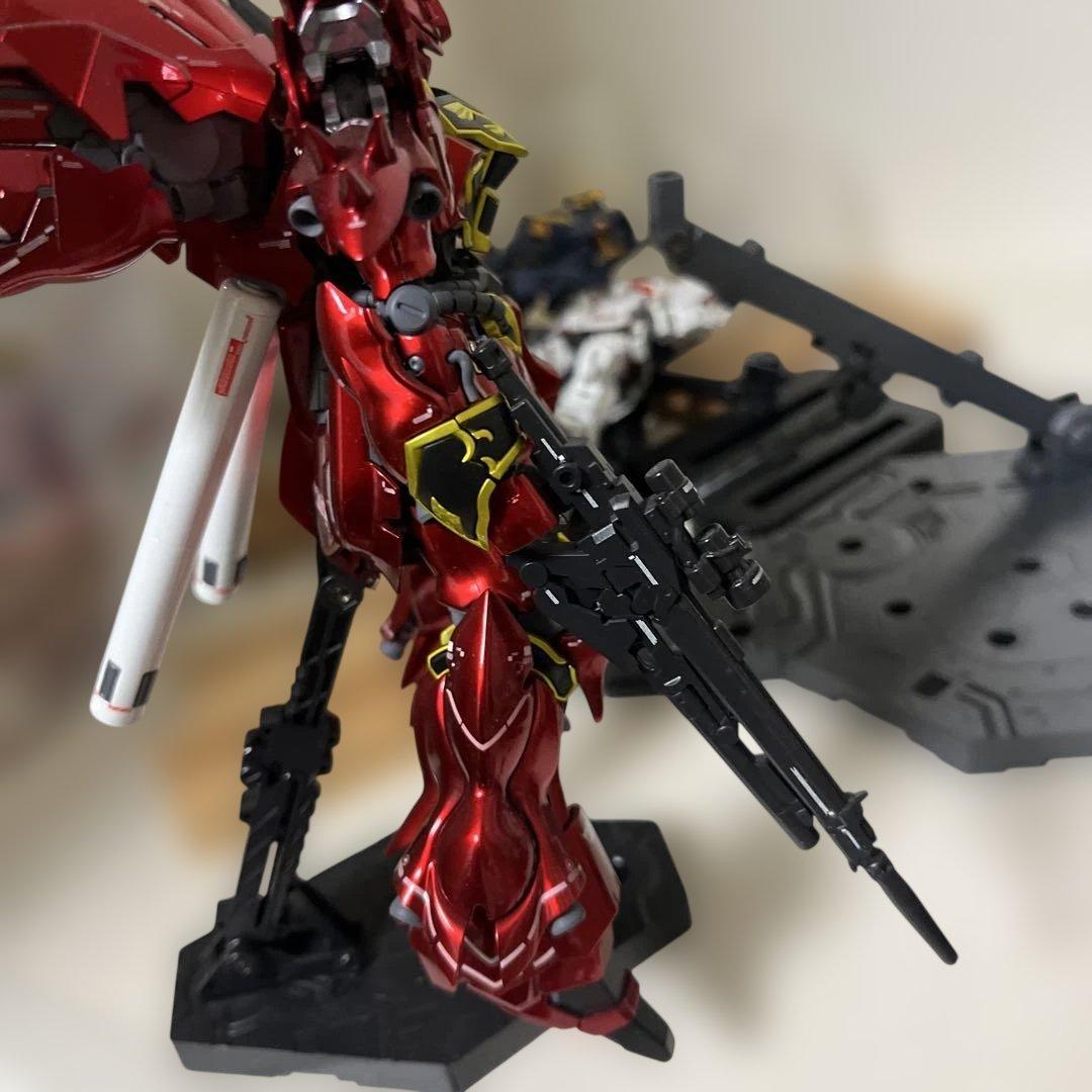 w*a様 RGユニコーンガンダム　RGシナンジュ　塗装完成品