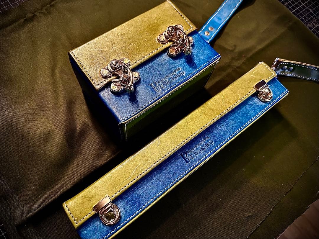 厳選中古！Pvt.Workshop 極　CL 本革　デッキケース　ハーフプレマ