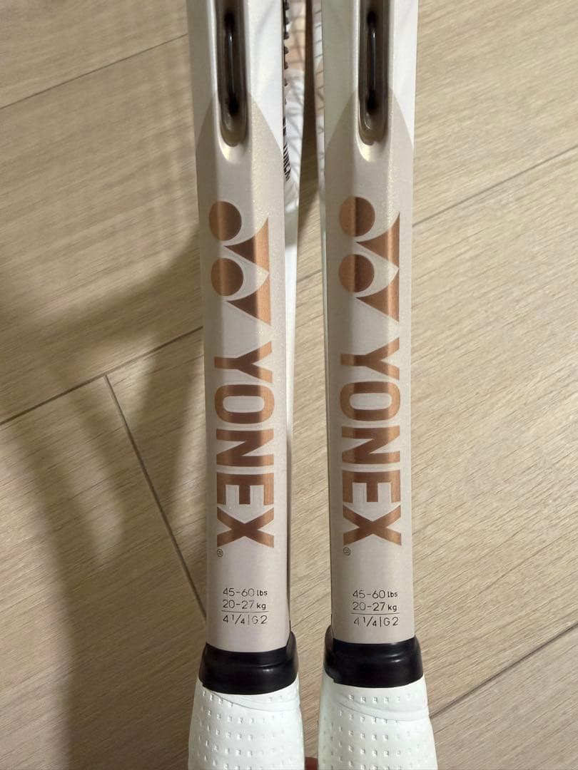 【美品】YONEX Vcore98 G2 マッチペア2本セット