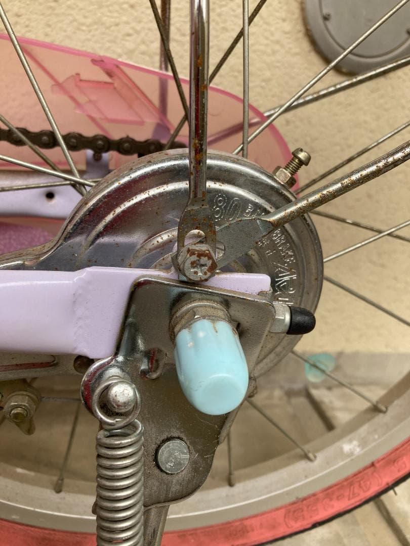 【引き渡し限定】ディズニープリンセス自転車18インチ