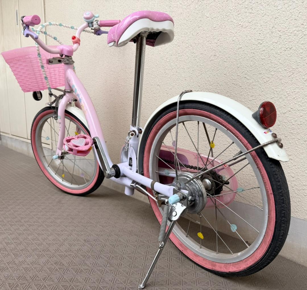 【引き渡し限定】ディズニープリンセス自転車18インチ