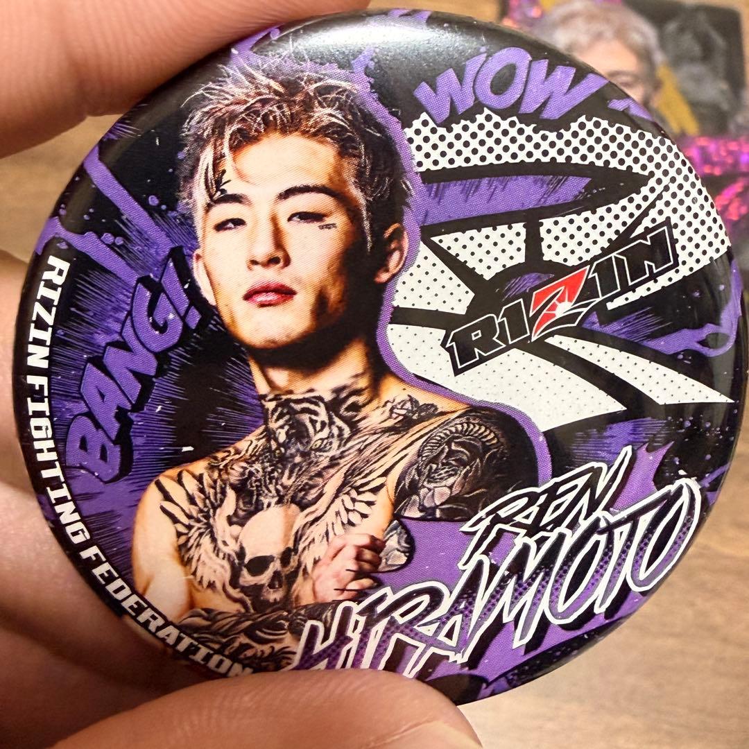 平本蓮RIZIN カード バッジ セット