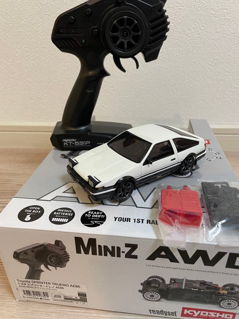 ミニッツAWD AE86 スプリンタートレノ