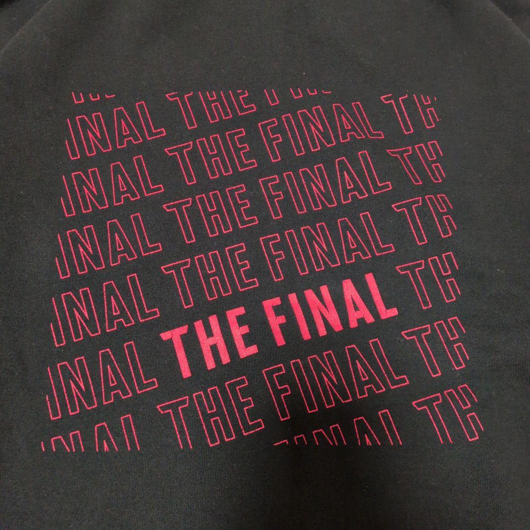 【極美品】BTS 公式 パーカー THE FINAL ジップ 黒 ツアーグッズ