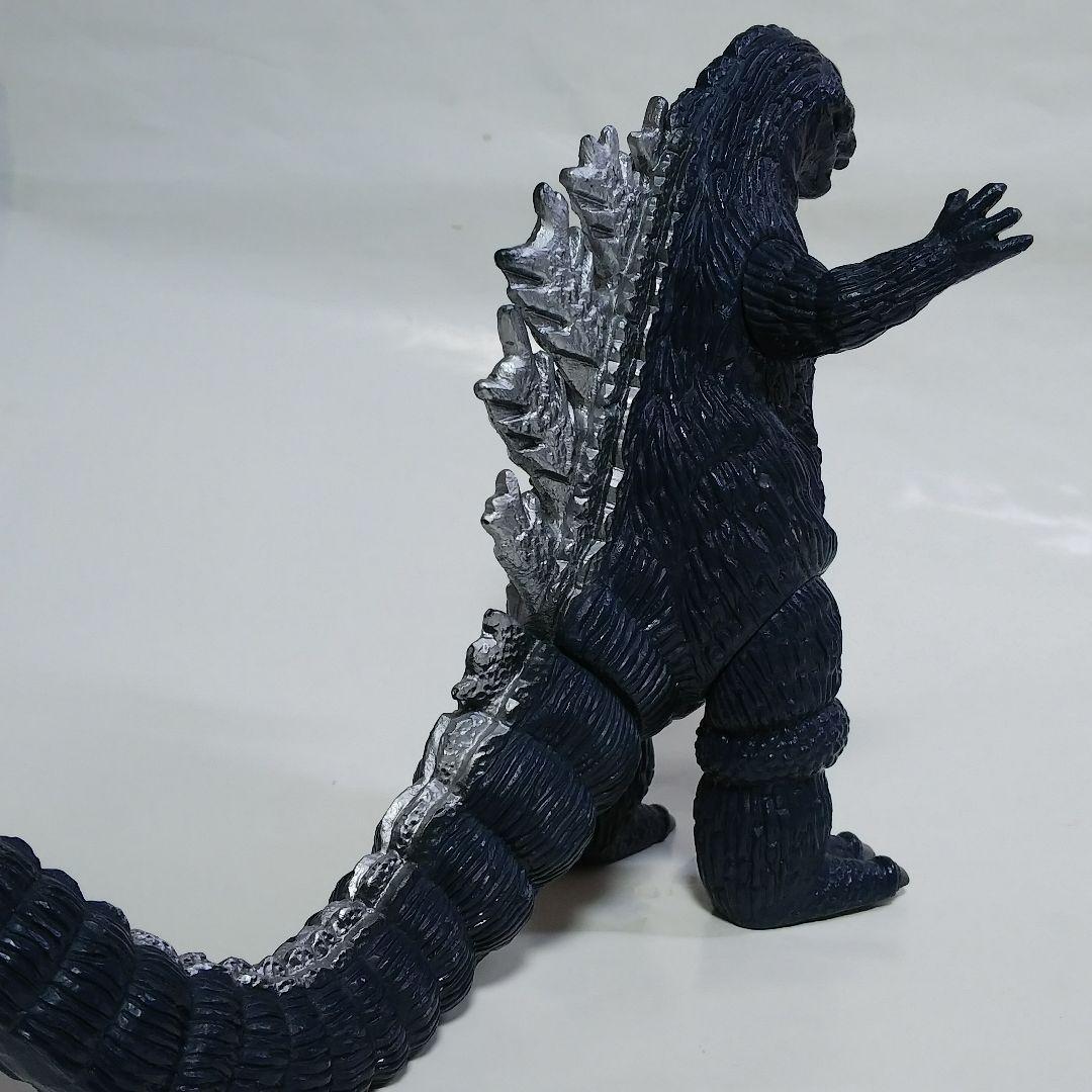 「モスラ対ゴジラ」ソフビ人形・ゴジラ（中古・１９８３年・プラタグ付き）