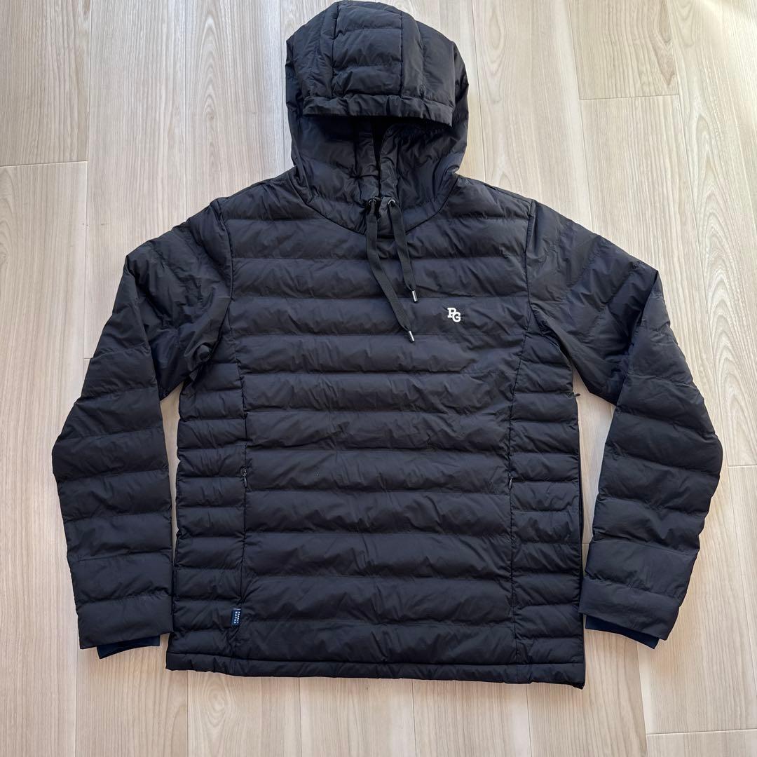 現行モデル　パーリーゲイツ　中綿　ダウン　ジャケット　黒　ブラック　L〜XL相当