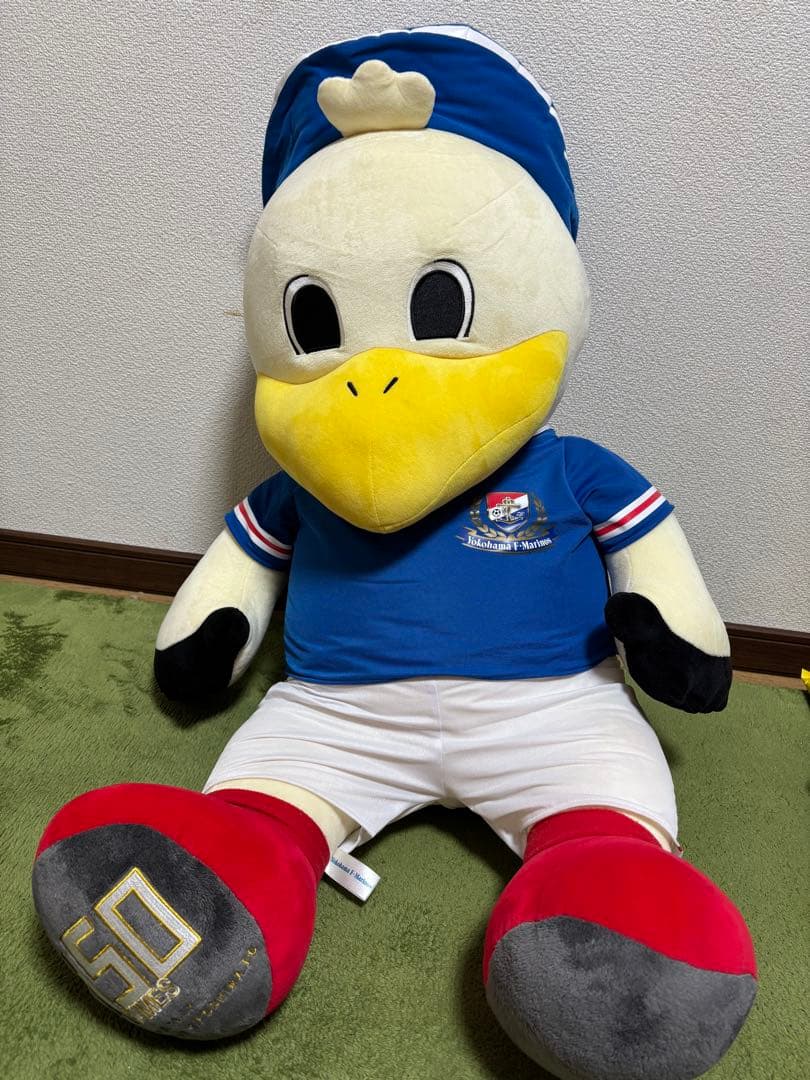 マリノス ビックぬいぐるみ マリノスくん 450試合記念 受注生産
