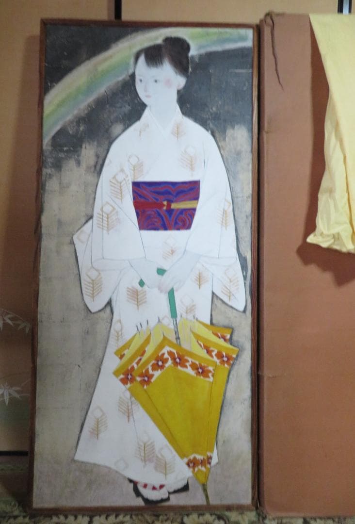 mimeian神田三千枝「虹」 日本美術院特待院展出品作品 師：安田靫彦