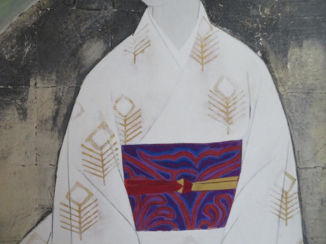 mimeian神田三千枝「虹」 日本美術院特待院展出品作品 師：安田靫彦