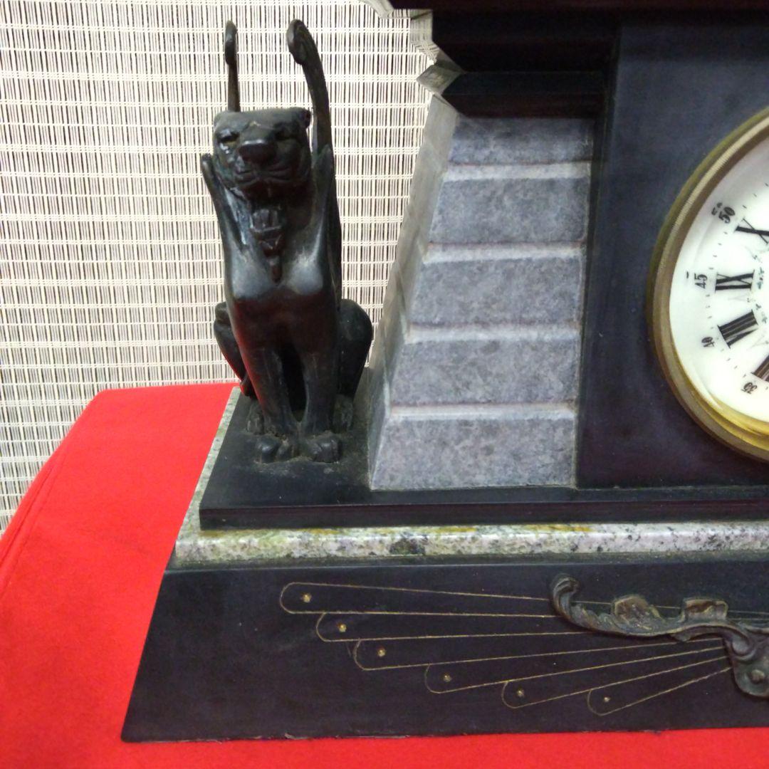 ☆☆【本日限定特価！エジプト様式/マンテルクロック ジャンク品】