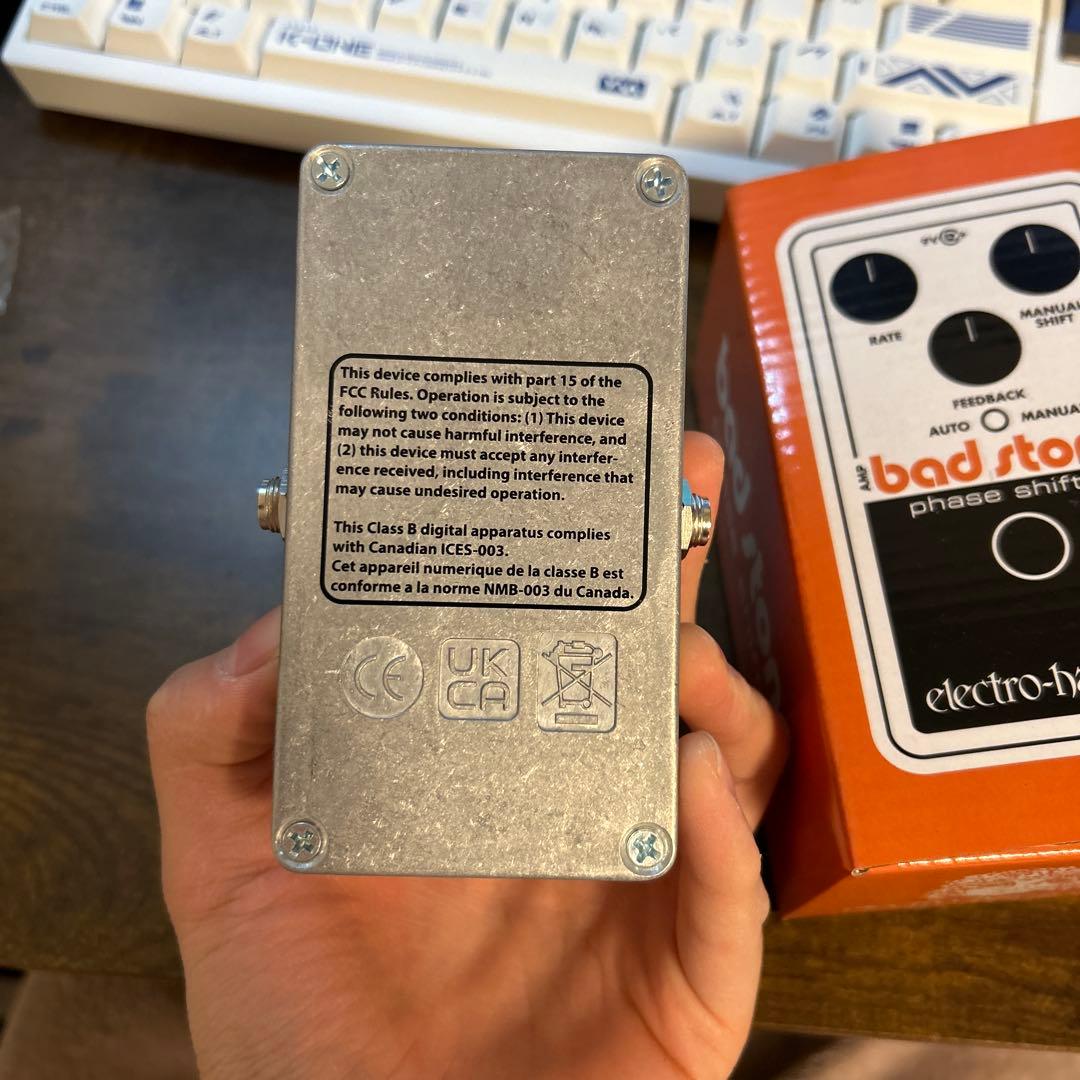 ギター electro-harmonix bad stone phase shifter