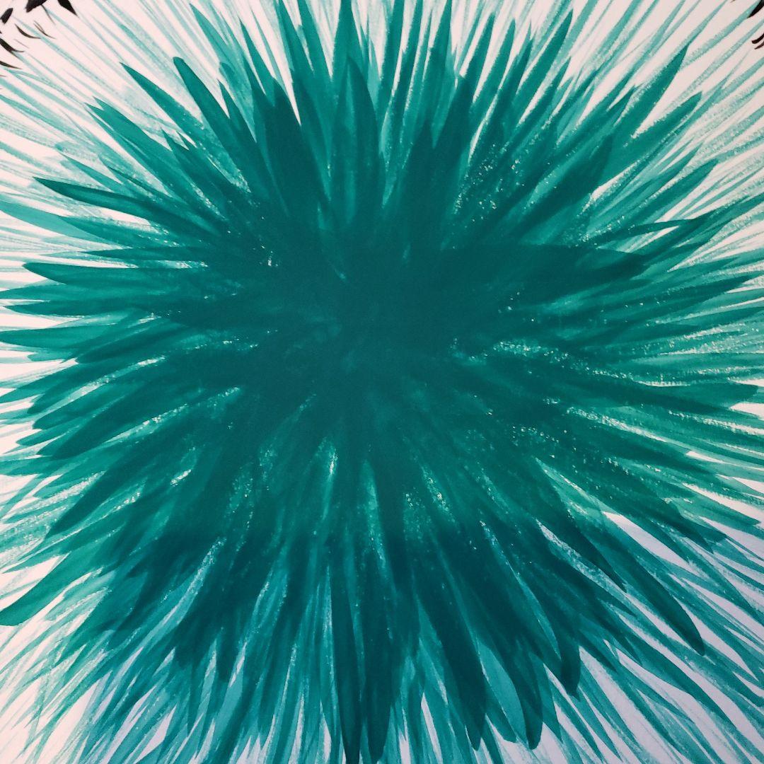 タイトル「マーベラス」抽象アクリル画