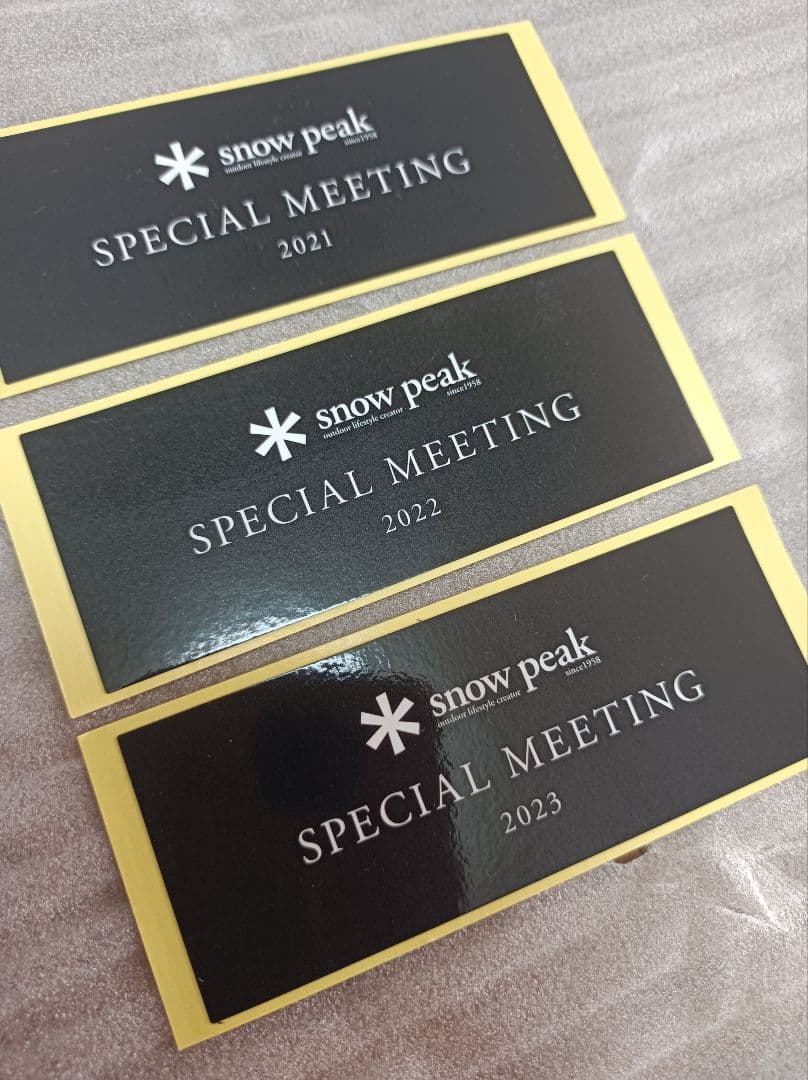 スノーピーク  peak 　未使用　限定品　非売品　4点セット