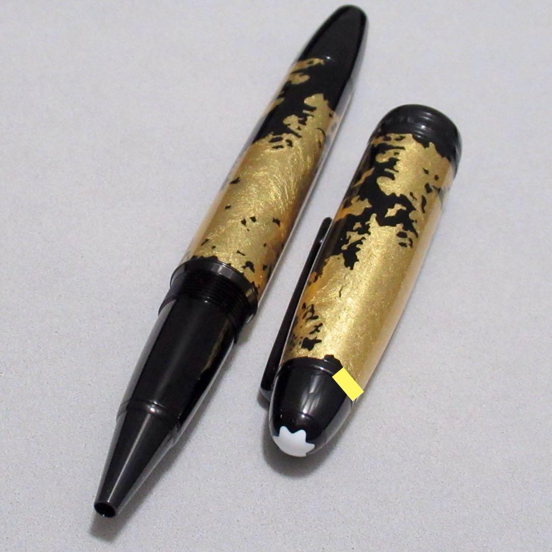 モンブラン ローラーボール 162 カリグラフィー ゴールドリーフ 119689