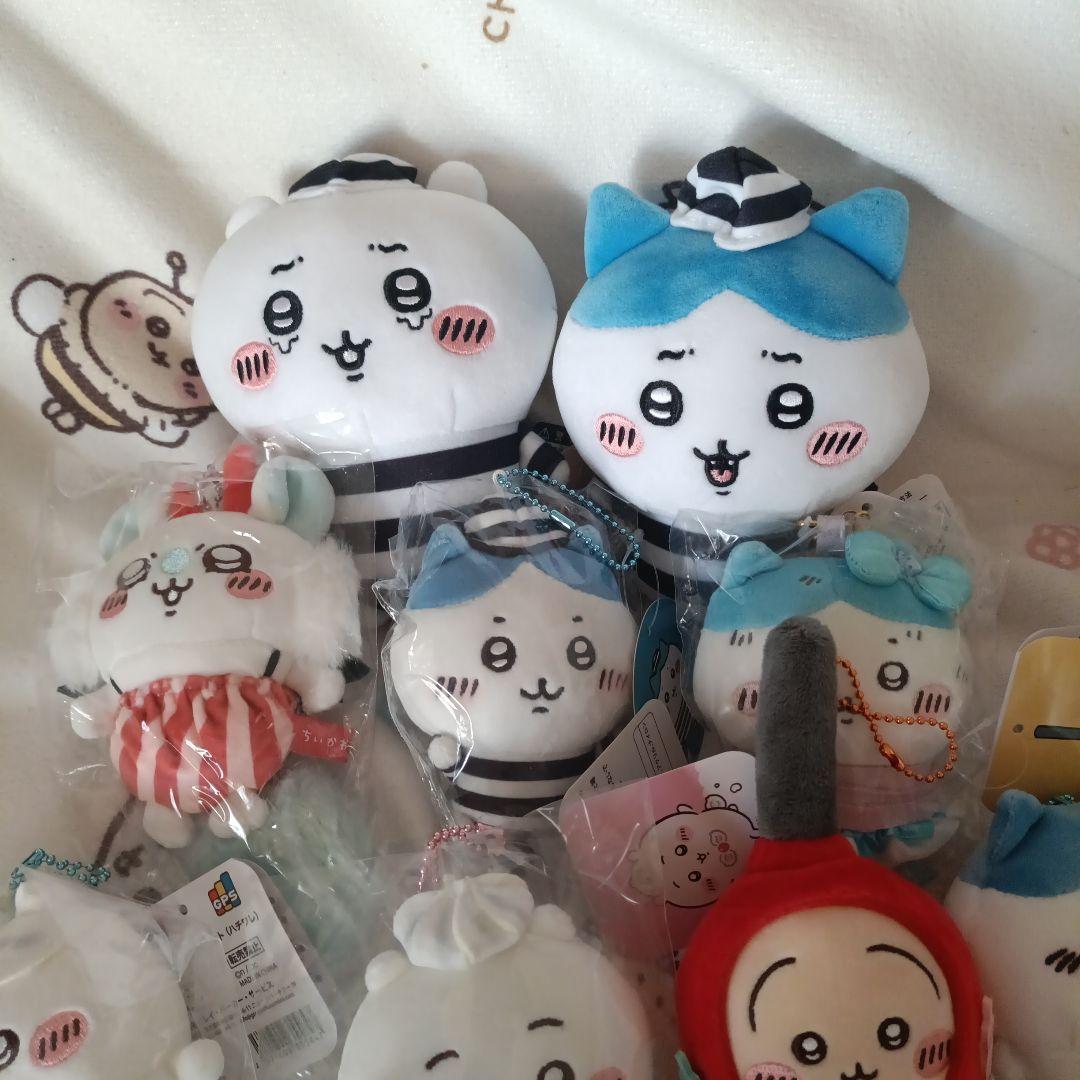 ちいかわ マスコット＆ぽてたまぬいぐるみ 13体 ハチワレ うさぎ モモンガ